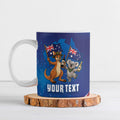 Australian National Flag Day Personalised Ceramic Mug Funny Kangaroo Koala Aussie Proud