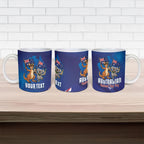 Australian National Flag Day Personalised Ceramic Mug Funny Kangaroo Koala Aussie Proud