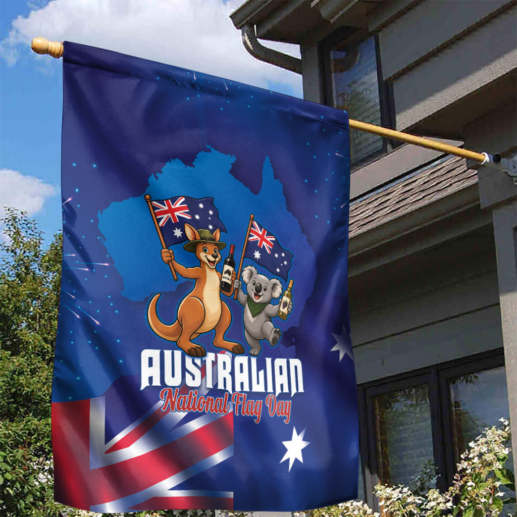 Australian National Flag Day Garden Flag Funny Kangaroo Koala Aussie Proud