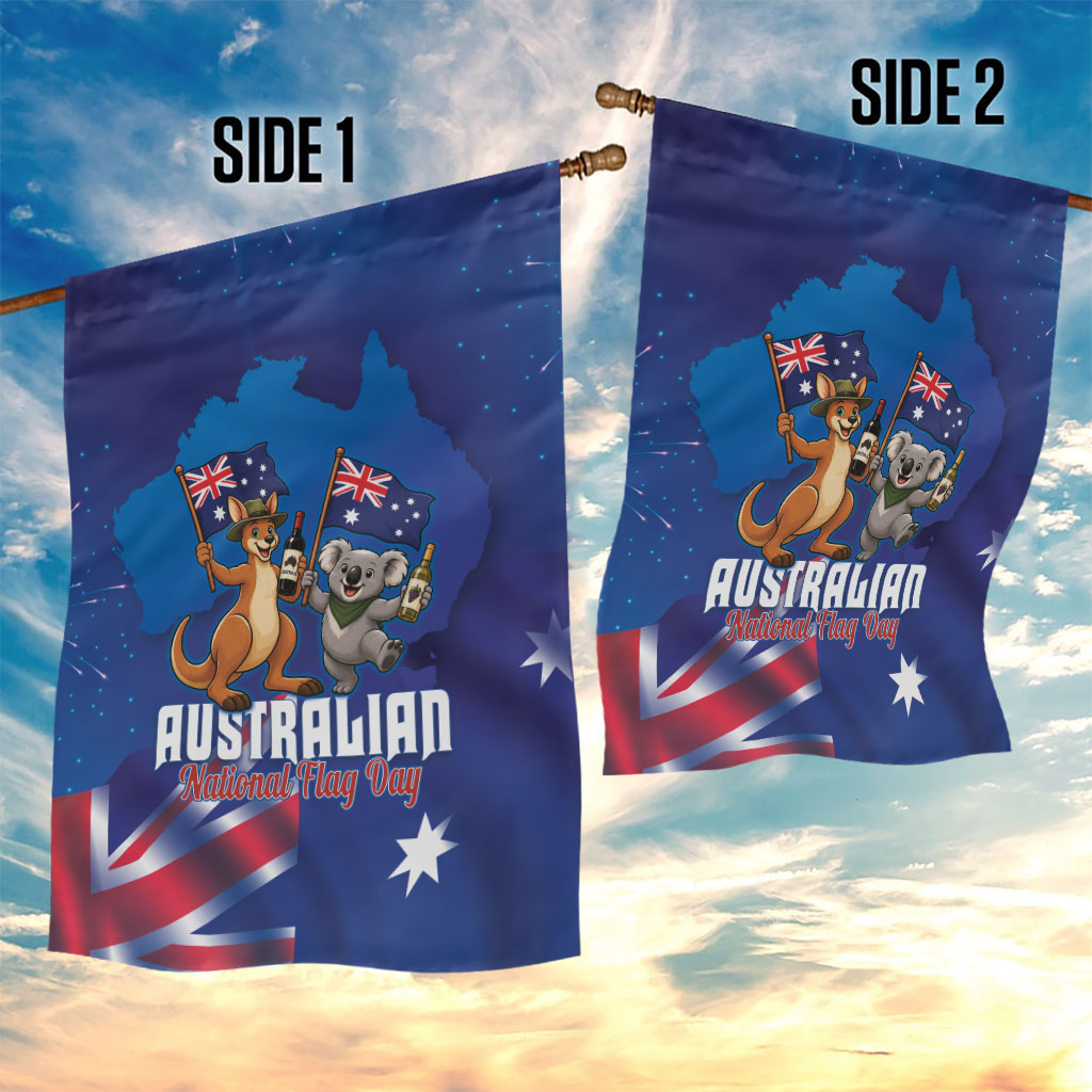 Australian National Flag Day Garden Flag Funny Kangaroo Koala Aussie Proud