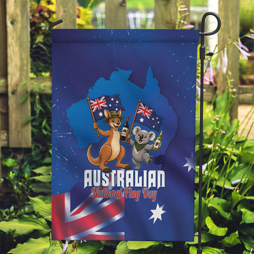 Australian National Flag Day Garden Flag Funny Kangaroo Koala Aussie Proud