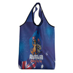 Australian National Flag Day Grocery Bag Funny Kangaroo Koala Aussie Proud