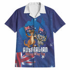 Australian National Flag Day Personalised Hawaiian Shirt Funny Kangaroo Koala Aussie Proud