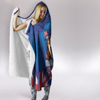 Australian National Flag Day Hooded Blanket Funny Kangaroo Koala Aussie Proud
