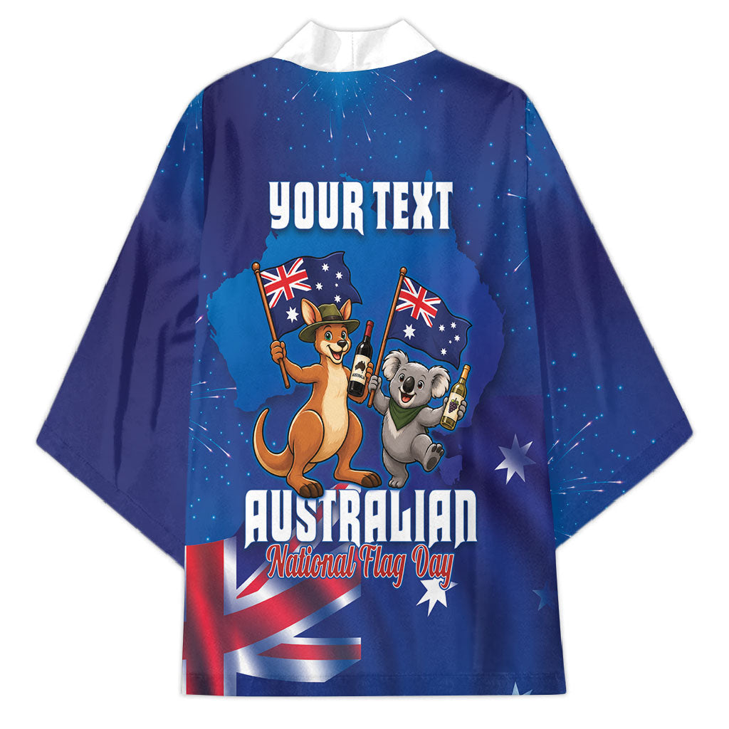 Australian National Flag Day Personalised Kimono Funny Kangaroo Koala Aussie Proud