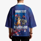 Australian National Flag Day Personalised Kimono Funny Kangaroo Koala Aussie Proud
