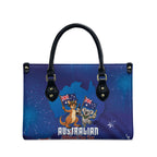 Australian National Flag Day Leather Bag Funny Kangaroo Koala Aussie Proud