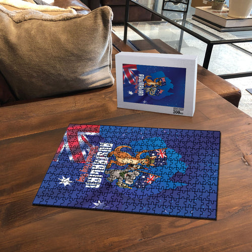 Australian National Flag Day Puzzle Funny Kangaroo Koala Aussie Proud