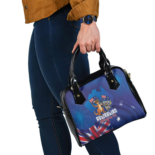 Australian National Flag Day Shoulder Handbag Funny Kangaroo Koala Aussie Proud