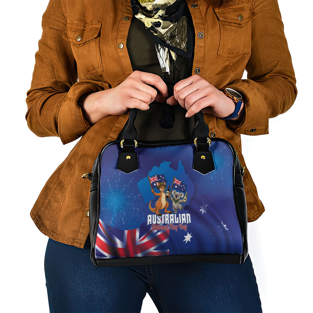 Australian National Flag Day Shoulder Handbag Funny Kangaroo Koala Aussie Proud