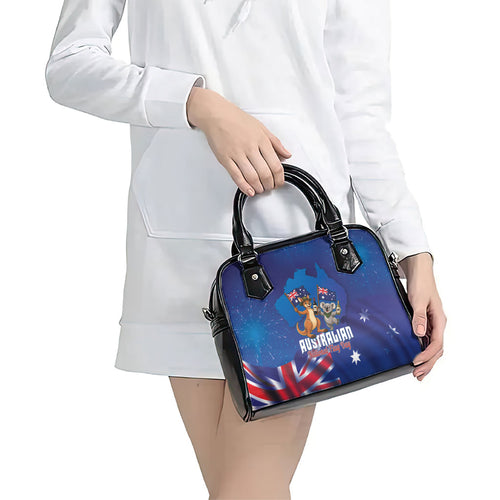 Australian National Flag Day Shoulder Handbag Funny Kangaroo Koala Aussie Proud