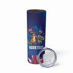 Australian National Flag Day Personalised Skinny Tumbler Funny Kangaroo Koala Aussie Proud