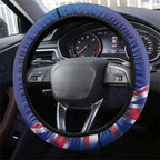Australian National Flag Day Steering Wheel Cover Funny Kangaroo Koala Aussie Proud