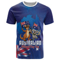 Australian National Flag Day Personalised T Shirt Funny Kangaroo Koala Aussie Proud