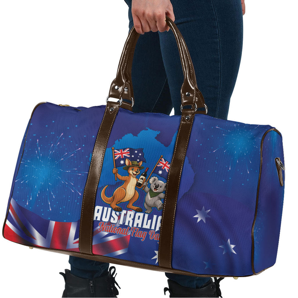 Australian National Flag Day Travel Bag Funny Kangaroo Koala Aussie Proud