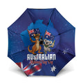 Australian National Flag Day Umbrella Funny Kangaroo Koala Aussie Proud