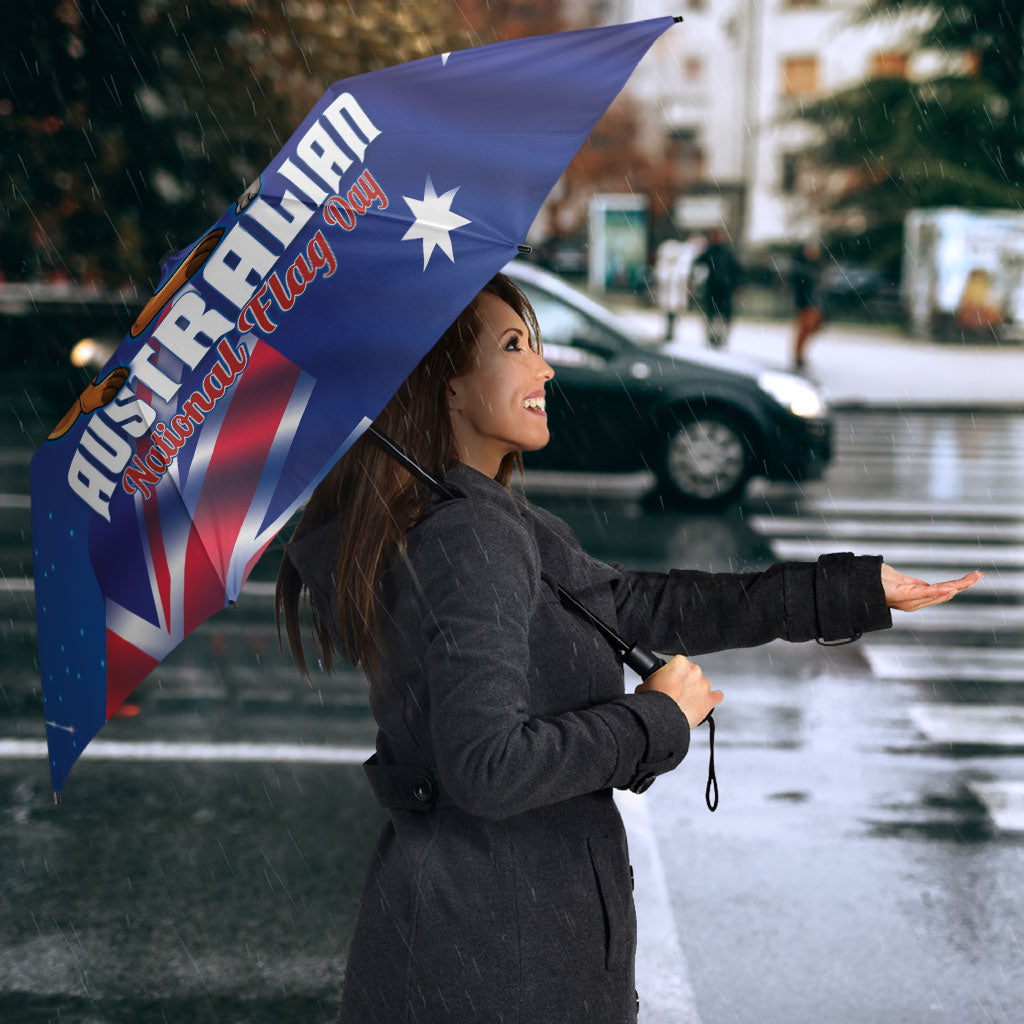 Australian National Flag Day Umbrella Funny Kangaroo Koala Aussie Proud