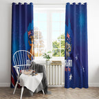 Australian National Flag Day Window Curtain Funny Kangaroo Koala Aussie Proud