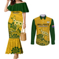 australia-rugby-couples-matching-mermaid-dress-and-long-sleeve-button-shirts-wallabies-2023-kangaroo-indigenous-art