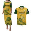 australia-rugby-couples-matching-puletasi-dress-and-hawaiian-shirt-wallabies-2023-kangaroo-indigenous-art