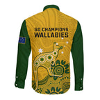 australia-rugby-long-sleeve-button-shirt-wallabies-2023-kangaroo-indigenous-art