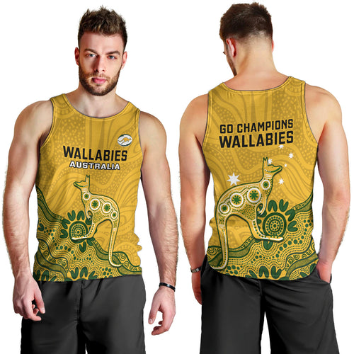 australia-rugby-men-tank-top-wallabies-2023-kangaroo-indigenous-art
