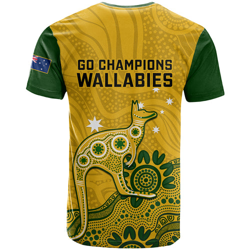 australia-rugby-t-shirt-wallabies-2023-kangaroo-indigenous-art