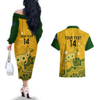 custom-australia-rugby-couples-matching-off-the-shoulder-long-sleeve-dress-and-hawaiian-shirt-wallabies-2023-kangaroo-indigenous-art