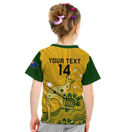 custom-australia-rugby-kid-t-shirt-wallabies-2023-kangaroo-indigenous-art