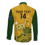 custom-australia-rugby-long-sleeve-button-shirt-wallabies-2023-kangaroo-indigenous-art