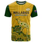 custom-australia-rugby-t-shirt-wallabies-2023-kangaroo-indigenous-art
