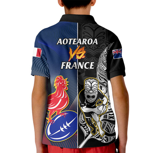 new-zealand-and-france-rugby-kid-polo-shirt-all-black-with-les-bleus-together-2023-world-cup