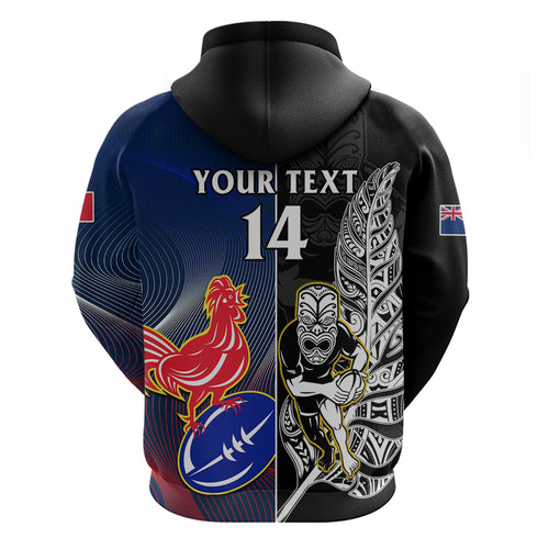 custom-new-zealand-and-france-rugby-hoodie-all-black-with-les-bleus-together-2023-world-cup