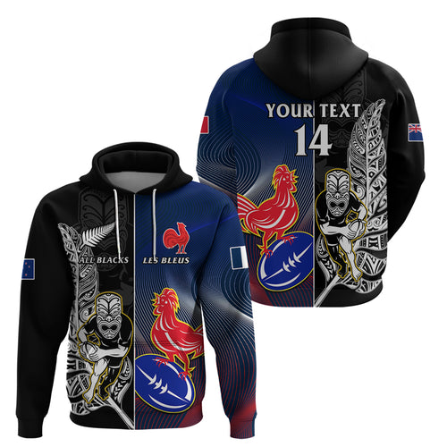 custom-new-zealand-and-france-rugby-hoodie-all-black-with-les-bleus-together-2023-world-cup