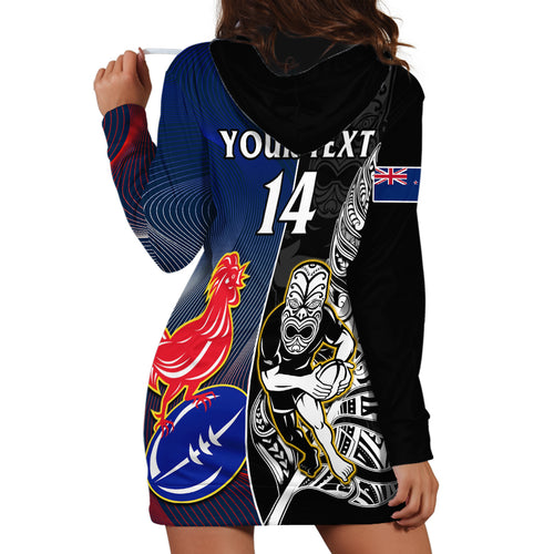 custom-new-zealand-and-france-rugby-hoodie-dress-all-black-with-les-bleus-together-2023-world-cup