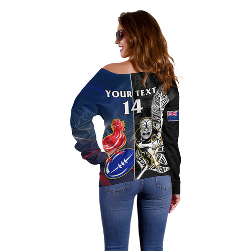 custom-new-zealand-and-france-rugby-off-shoulder-sweater-all-black-with-les-bleus-together-2023-world-cup