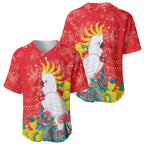 Sulphur-crested Cockatoo Christmas Baseball Jersey Australia Gumtree With Golden Wattle