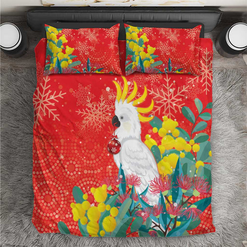 Sulphur-crested Cockatoo Christmas Bedding Set Australia Gumtree With Golden Wattle