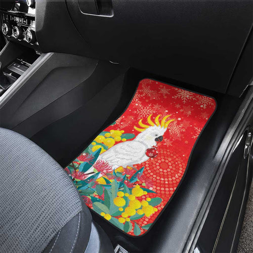 Sulphur-crested Cockatoo Christmas Car Mats Australia Gumtree With Golden Wattle