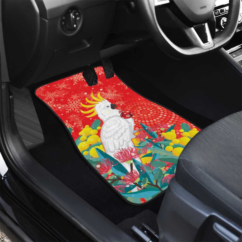 Sulphur-crested Cockatoo Christmas Car Mats Australia Gumtree With Golden Wattle