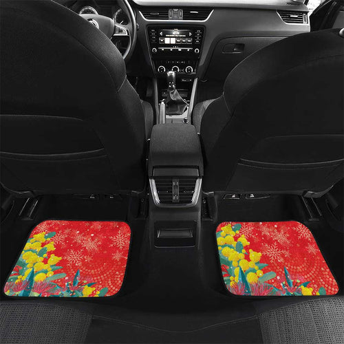 Sulphur-crested Cockatoo Christmas Car Mats Australia Gumtree With Golden Wattle