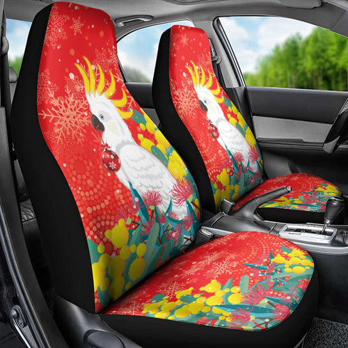 Sulphur-crested Cockatoo Christmas Car Seat Cover Australia Gumtree With Golden Wattle