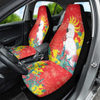 Sulphur-crested Cockatoo Christmas Car Seat Cover Australia Gumtree With Golden Wattle
