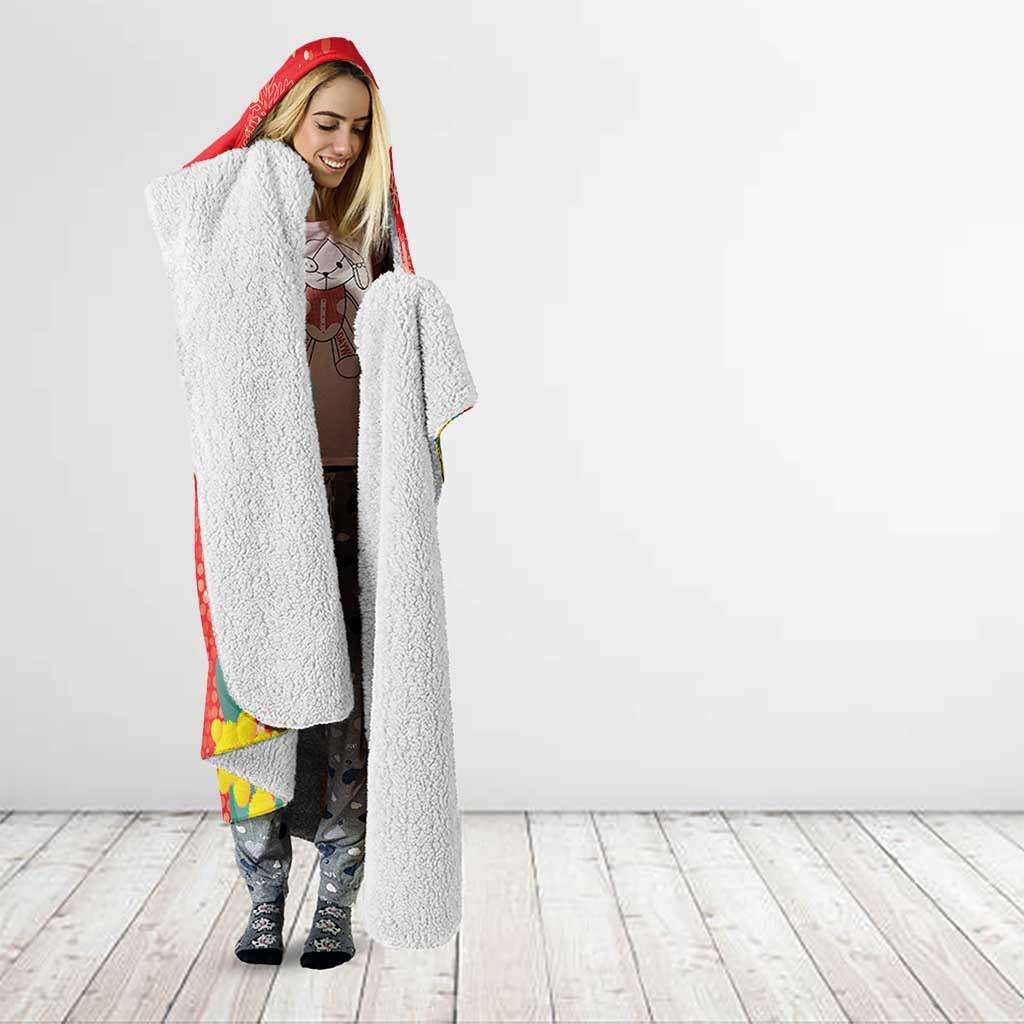 Sulphur-crested Cockatoo Christmas Hooded Blanket Australia Gumtree With Golden Wattle