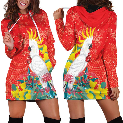 Sulphur-crested Cockatoo Christmas Hoodie Dress Australia Gumtree With Golden Wattle
