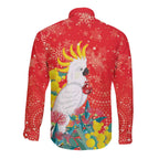Sulphur-crested Cockatoo Christmas Long Sleeve Button Shirt Australia Gumtree With Golden Wattle