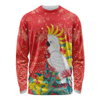 Sulphur-crested Cockatoo Christmas Long Sleeve Shirt Australia Gumtree With Golden Wattle