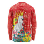 Sulphur-crested Cockatoo Christmas Long Sleeve Shirt Australia Gumtree With Golden Wattle