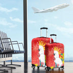 Sulphur-crested Cockatoo Christmas Luggage Cover Australia Gumtree With Golden Wattle