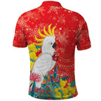 Sulphur-crested Cockatoo Christmas Polo Shirt Australia Gumtree With Golden Wattle